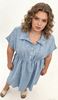 Picture of PLUS SIZE LIGHT EMDROIDERED DRESS